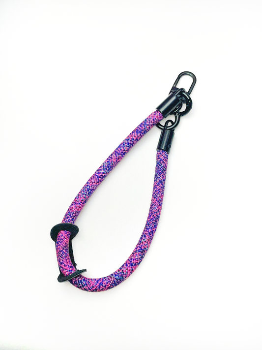 Sturdy Purple Rope Cross-Body Strap for Phone