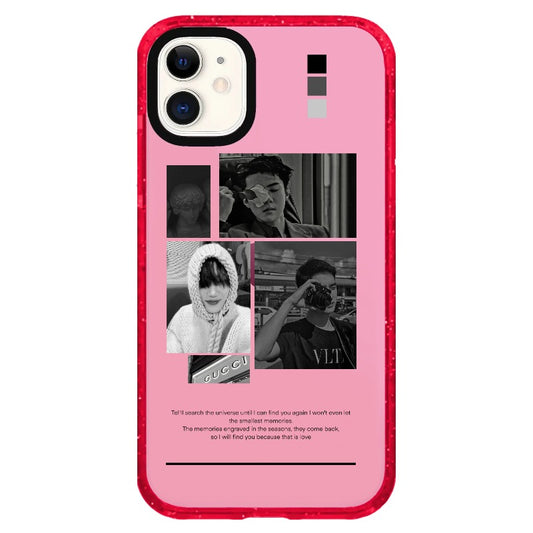 EXO DXS Collage Phone Case_iPhone Clear Impact Case Limited  [933308]