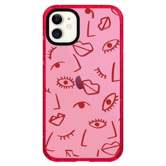 Eye, Nose, Lip Phone Case_iPhone Clear Impact Case Limited  [1475903]