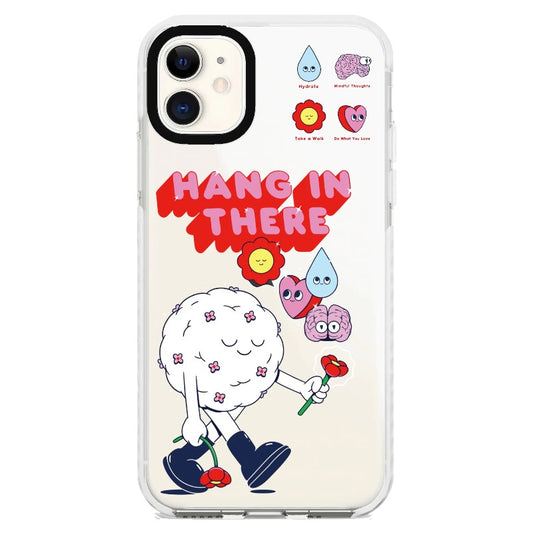 "Hang In There" Self Love Phone Case_iPhone Clear Impact Case [1502062]