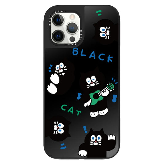 Black Cat_Clear Impact Phone Case [1594629]