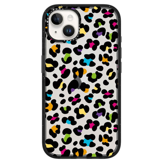 Colorful Leopard Pattern Phone Case_Clear Impact Phone Case [1506843]