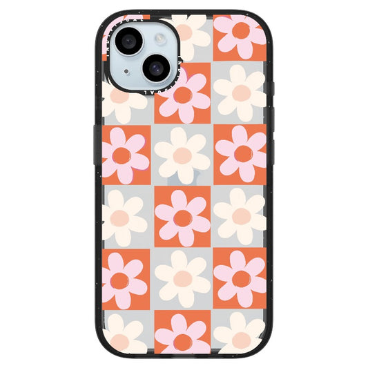 Cute Orange Floral Pattern Phone Case_iPhone Ultra-Impact Case [1515105]