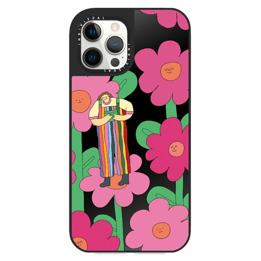 Standing on the Flowers_Clear Impact Phone Case [1503104]