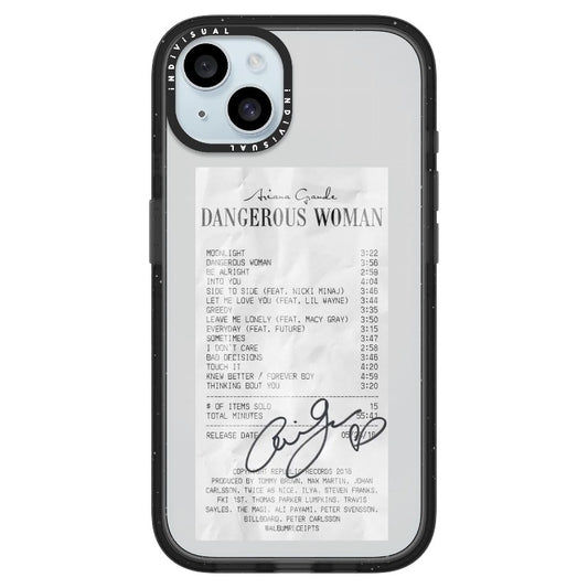 Dangerous Women Receipt Style Phone Case_iPhone Ultra-Impact Case [1509072]