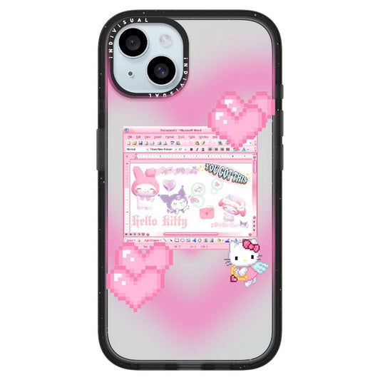 Y2K Pixel Style Hello Kitty and Melody Theme Phone Case_iPhone Ultra-Impact Case [1249328]