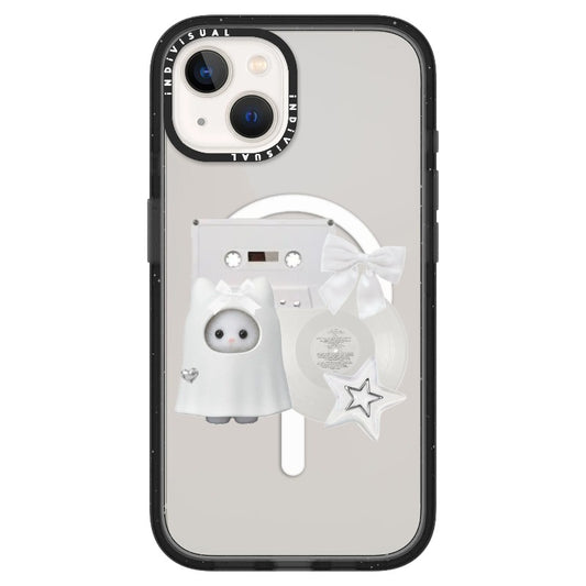 Ghost Cat! ☁️👻🤍_ iPhone Ultra-MagSafe Case [1531010]