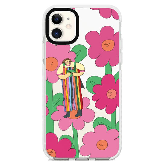 Standing on the Flowers_iPhone Clear Impact Case [1503104]