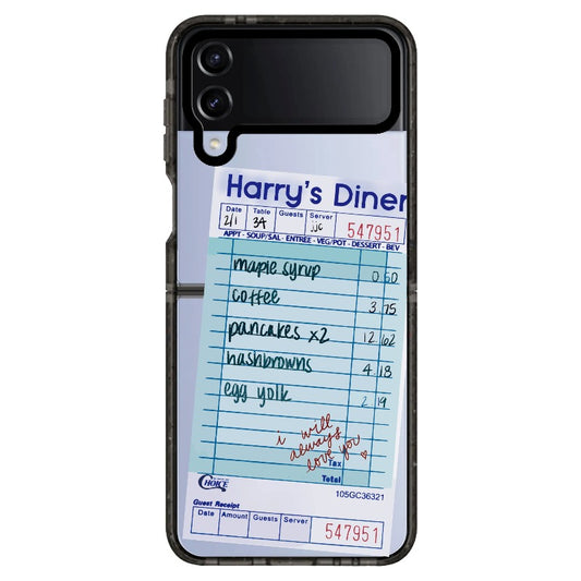 Harry's Diner Receipt_Samsung Z Flip [1505109]