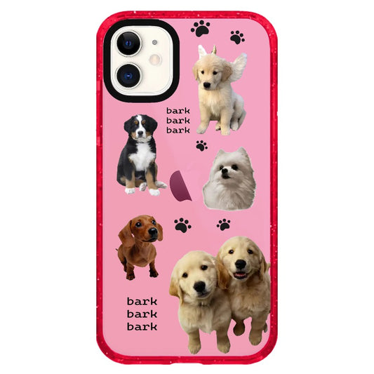 Puppy Lovers Bark Bark Phone Case_iPhone Clear Impact Case Limited  [1453206]