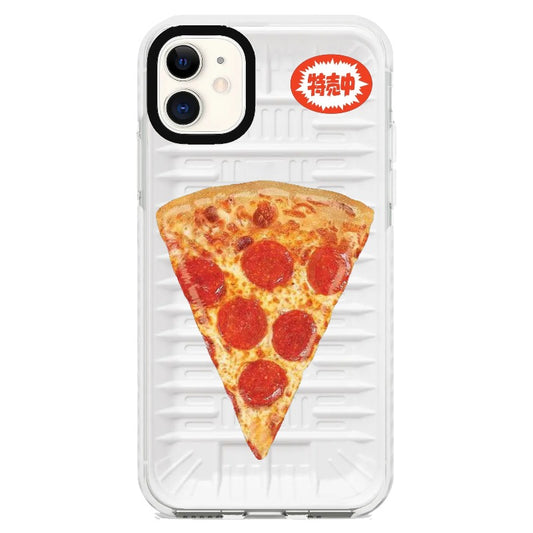 Supermarket Theme Pizza Slice Phone Case_iPhone Clear Impact Case [1284331]