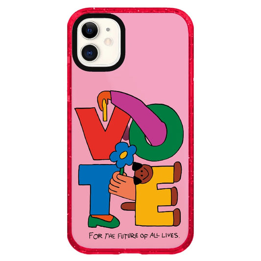 "LOVE For the Future of All Lives"_iPhone Clear Impact Case Limited  [1503088]