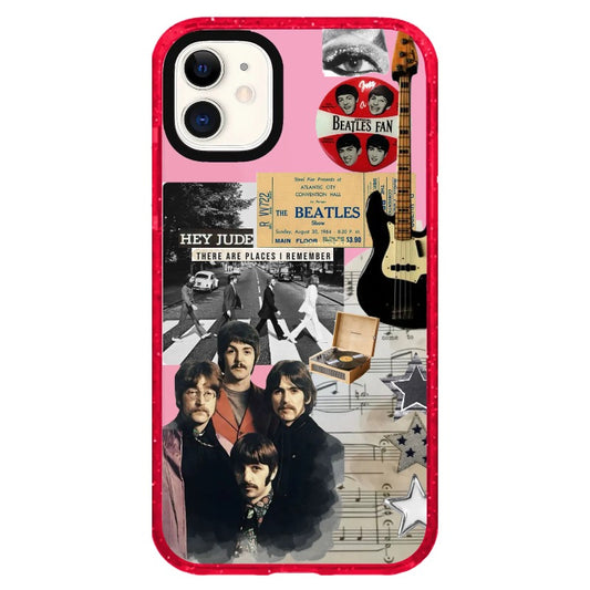 Beatles Collage Styles Phone Case_iPhone Clear Impact Case Limited  [1287001]