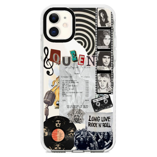 Queen Band Collage Styles Phone Case_iPhone Clear Impact Case [1287058]