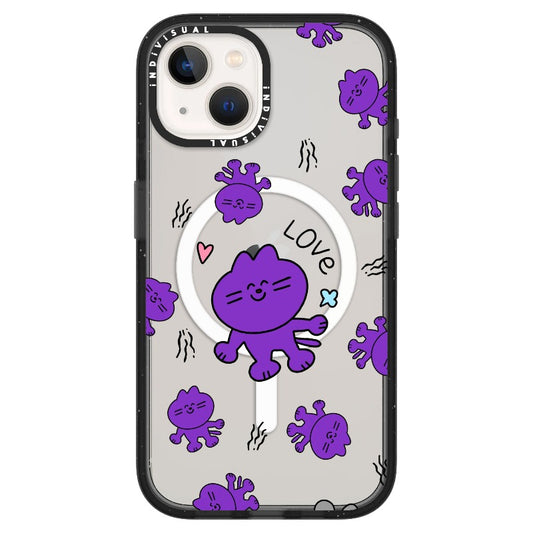 Purple Kitty Love_ iPhone Ultra-MagSafe Case [1614216]