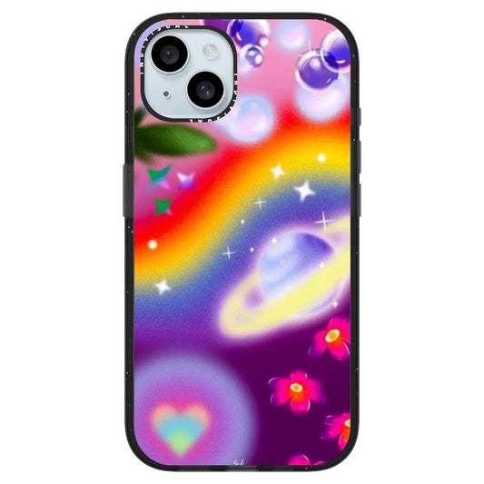 Y2K Style Rainbow and UFO Colorful Phone case_iPhone Ultra-Impact Case [1535161]