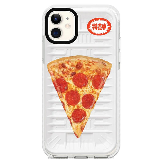 Supermarket Theme Pizza Slice Phone Case_iPhone Clear Impact Case [1284331]