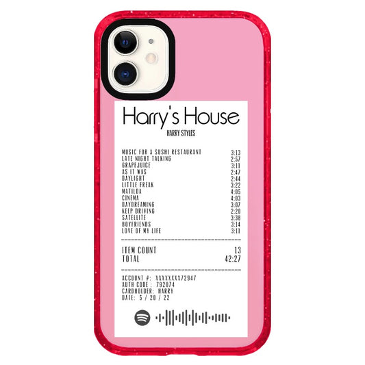 Harry's House Receipt_iPhone Clear Impact Case Limited  [1505113]