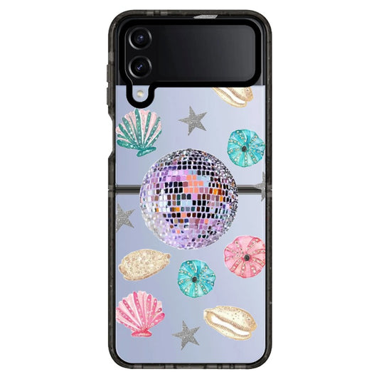 Sea Element with Mirror Ball Coastal iPhone Case_Samsung Z Flip [1159324]