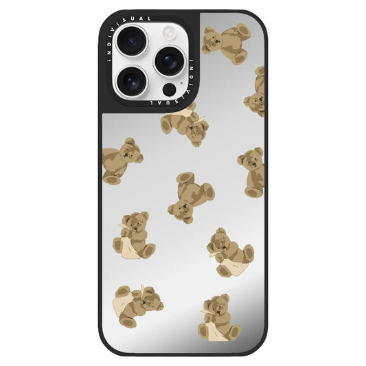 Teddy Bear with a Towel Pattern Phone Case_Clear Impact Phone Case [1525559]