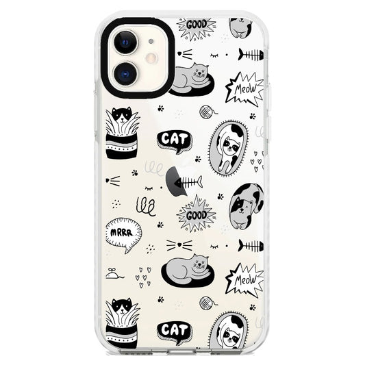 Funny Cat_iPhone Clear Impact Case [1590250]