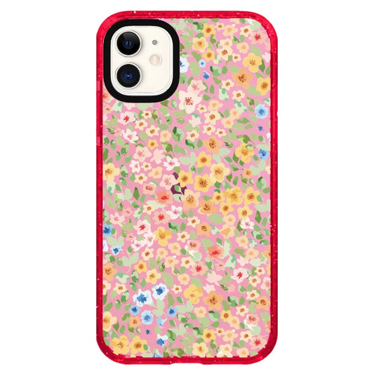 Colorful Floral Pattern Phone Case_iPhone Clear Impact Case Limited  [1495224]