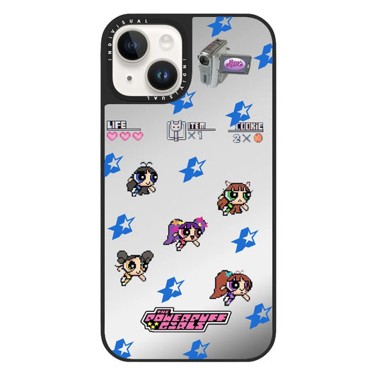 New Jeans and Power Puff Girl Pixel Game Style Phone Case_Clear Impact Phone Case [1284471]