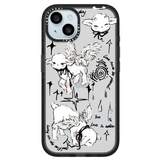 Angelic Lamb with Black Chocker_iPhone Ultra-Impact Case [1503891]