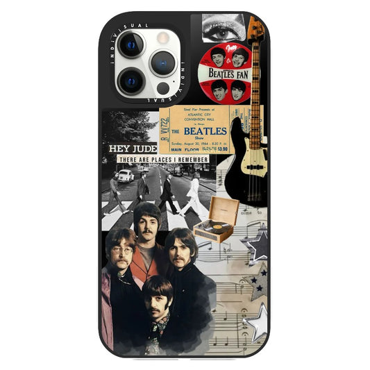 Beatles Collage Styles Phone Case_Clear Impact Phone Case [1287001]