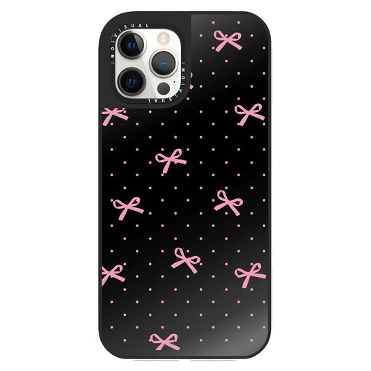 Bow and Polka Dots Phone Case_Clear Impact Phone Case [1502844]