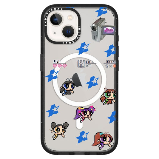 New Jeans and Power Puff Girl Pixel Game Style Phone Case_ iPhone Ultra-MagSafe Case [1351078]