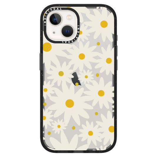 White Flowers Illustration Pattern Phone Case_iPhone Ultra-Impact Case [1499275]