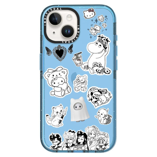 Vintage Anime Collage Phone Case_iPhone Ultra-Impact Case [936731]