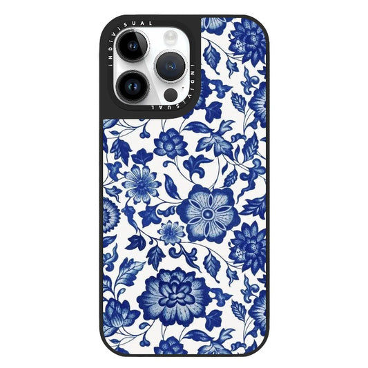 Classy China Blue and White Porcelain Phone Case_Clear Impact Phone Case [1444122]