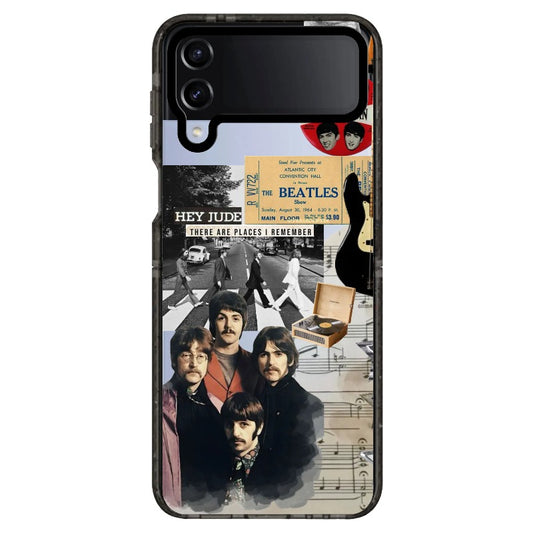 Beatles Collage Styles Phone Case_Samsung Z Flip [1287001]