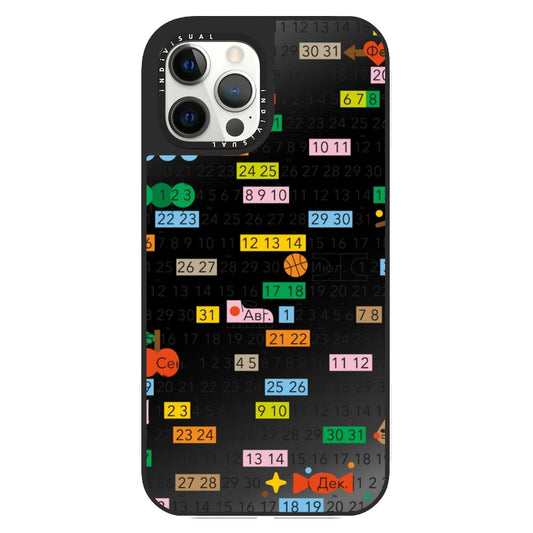 Numbers and Colors_Clear Impact Phone Case [1498845]