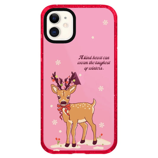 Winter Warmth Deer_iPhone Clear Impact Case Limited  [1614896]