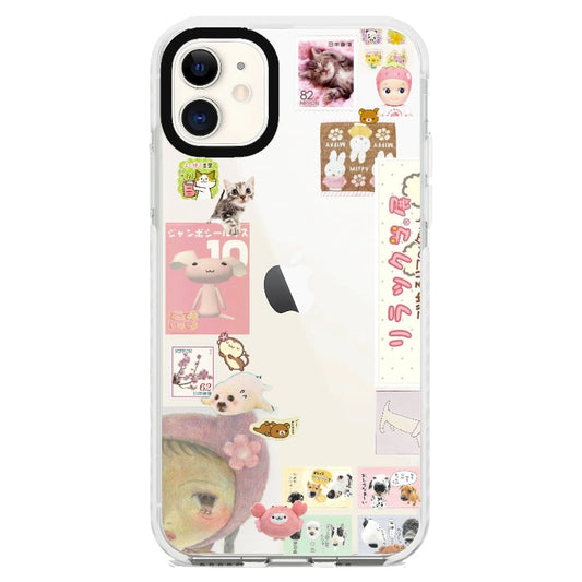 Whimsical Pink Dreams_iPhone Clear Impact Case [1458689]