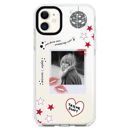 Taylor case | ‘Mirrorball’_iPhone Clear Impact Case [35182]