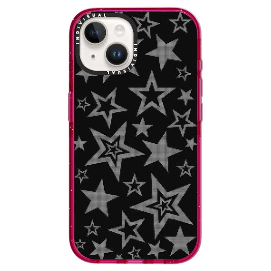 Black and Sliver Star Girl Y2K Phone Case_iPhone Ultra-Impact Case [1530593]