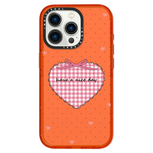 Heart Shaped Reminder "Have a Nice Day"_iPhone Ultra-Impact Case [1503065]