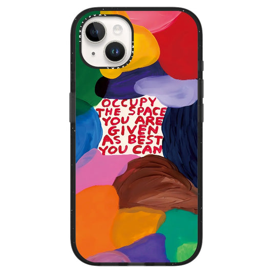 "Occupy the Space"_Clear Impact Phone Case [1504399]