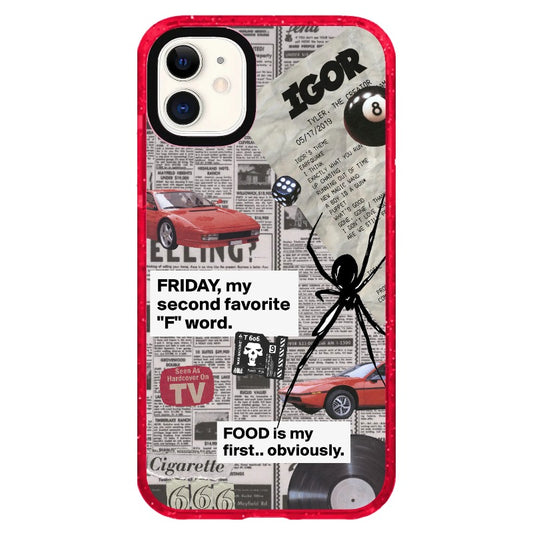 Friday Mood Meme Case for iPhone_iPhone Clear Impact Case Limited  [1289188]