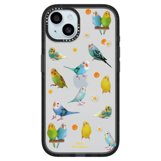 Love Birds Illustration Phone Case_iPhone Ultra-Impact Case [1446996]