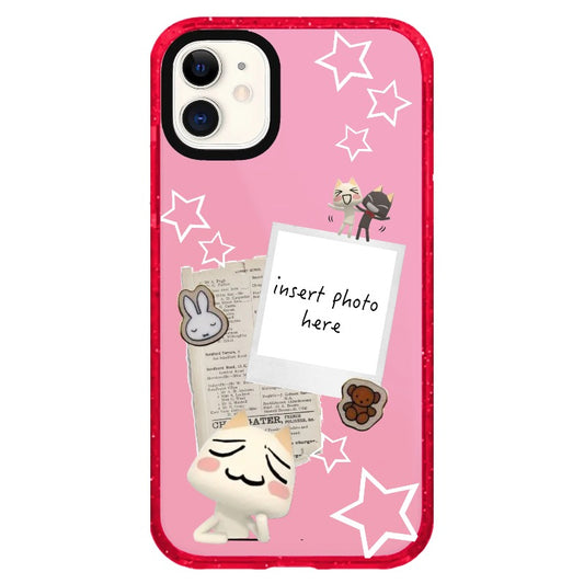 Customizable | Polaroid Photo with Miffy and Star Stickers_iPhone Clear Impact Case Limited  [1467782]