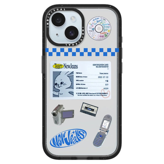 New Jeans ID Card and Y2K Eletronic Devices Phone Case_iPhone Ultra-Impact Case [1446133]