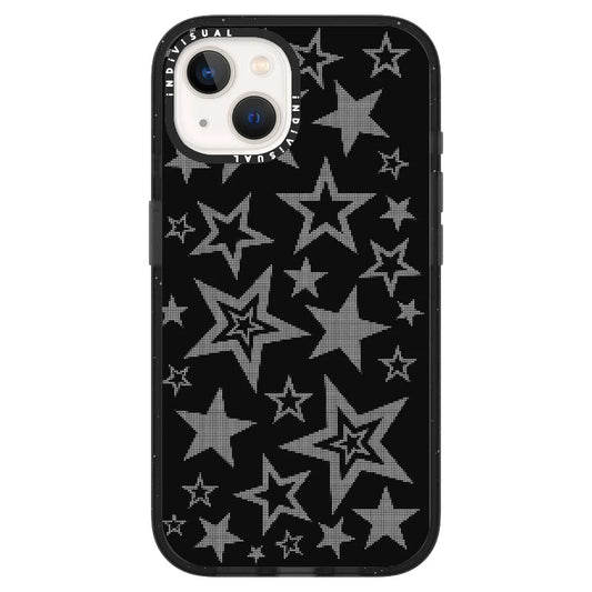 Black and Sliver Star Girl Y2K Phone Case_ iPhone Ultra-MagSafe Case [1444126]