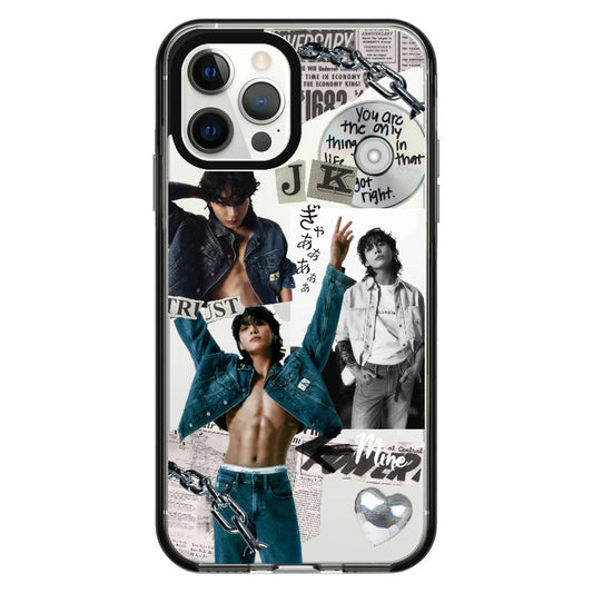 BTS Jungkook Photo Phone Case_iPhone Clear Impact Case Limited  [312970]