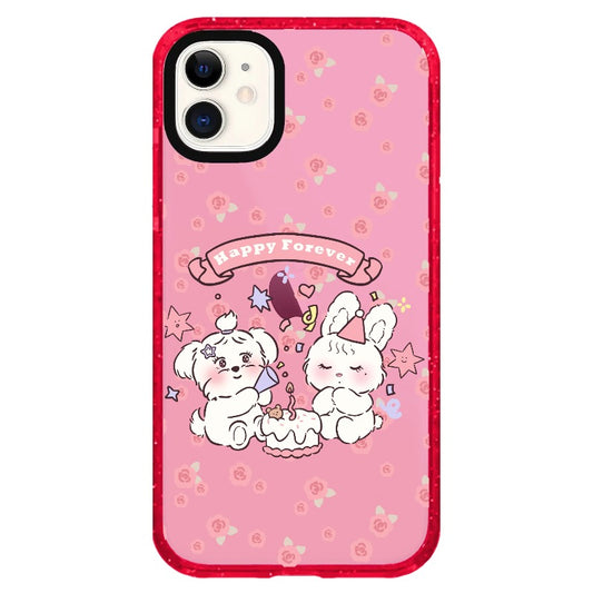 Birthday Bunny "Happy Forever"_iPhone Clear Impact Case Limited  [1502843]