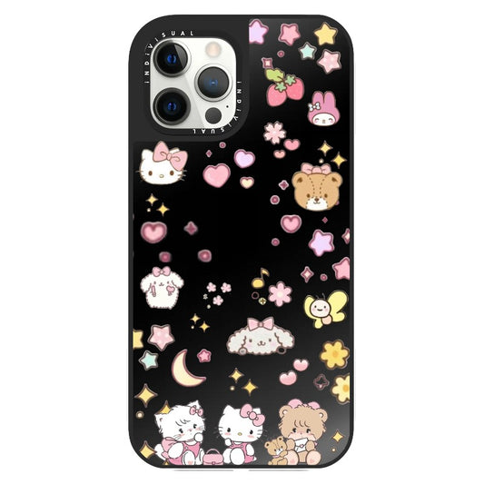 Hello Kitty Star Sticker Phone Case_Clear Impact Phone Case [835853]